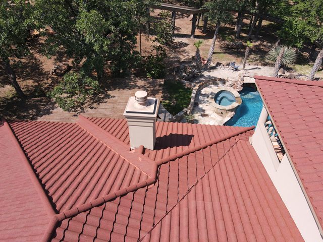 Burleson, TX — Decra stone coated steel
